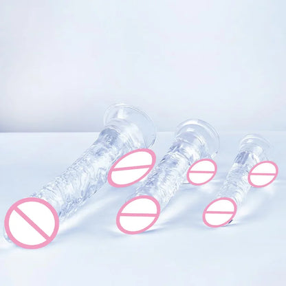 Sex Toys for Women Realistic Big Jelly Dildo Strong Suction Cup Anal Masturbation Realistic Dick Penis G Spot Dick Adult Sex Toy
