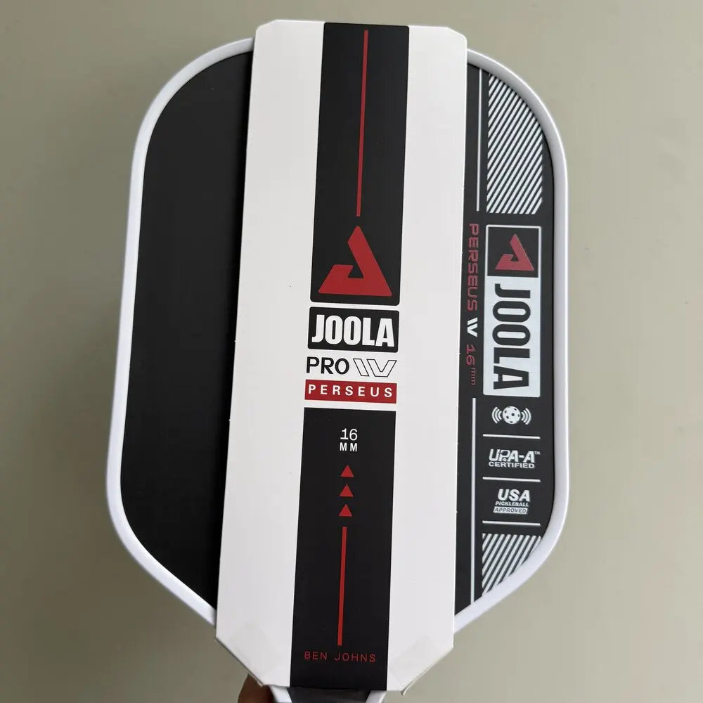 JOOLA BEN JOHNS PERSEUS PRO IV 16MM Pickleball Paddles T700 Carbon Fiber Increased Power Feel Fully Encased Sweet Spot