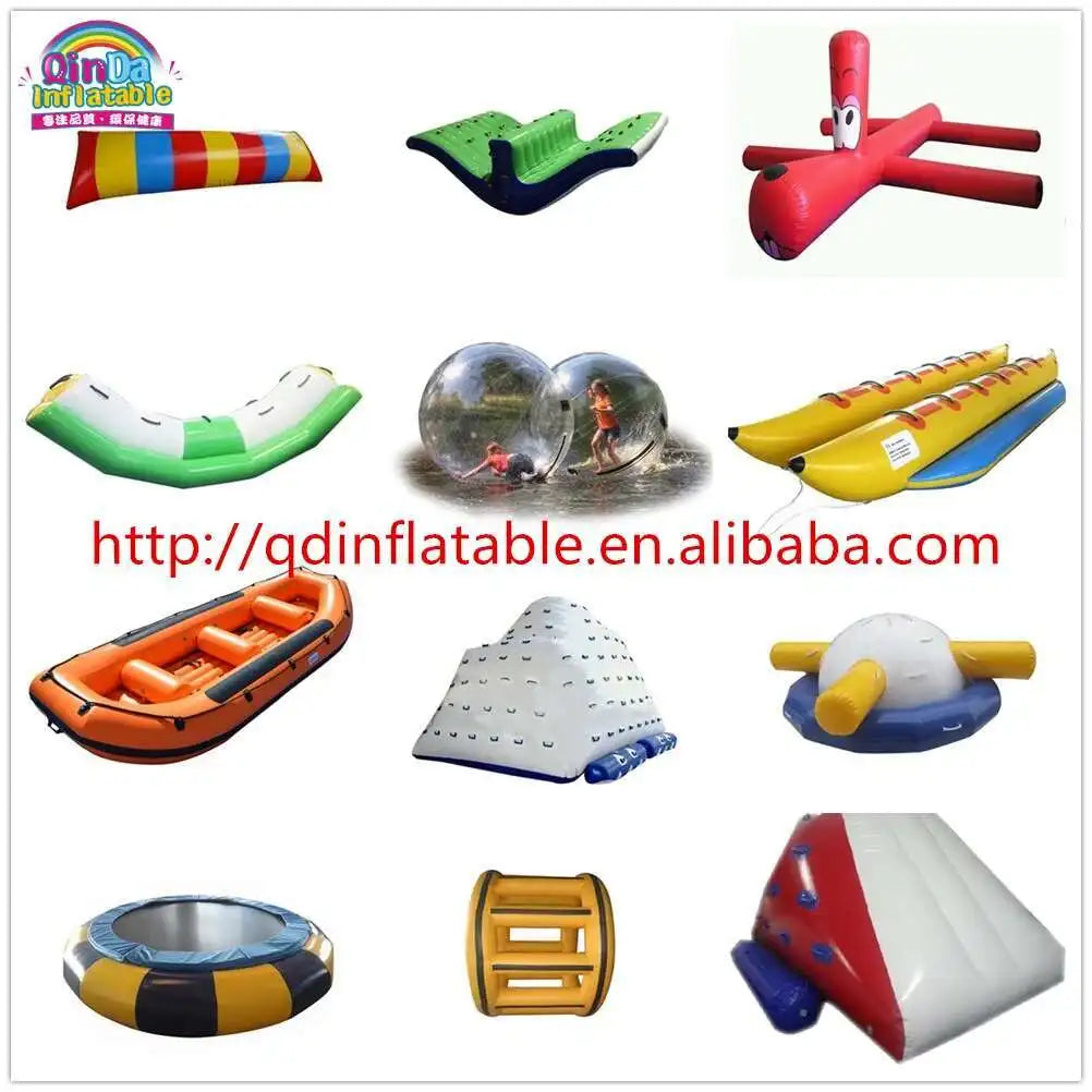 Water Paddle Boat PVC Tarpaulin Inflatable Surfing Board For Rental