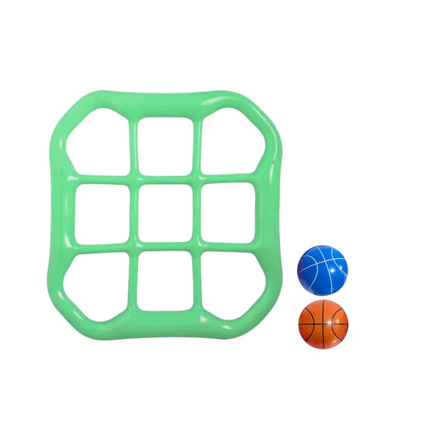 2026 Trending Outdoor Inflatable Water -Tac-Toe Toss Toy For Multiple People, Pool Interactive Nine- Ring Inflatable Float