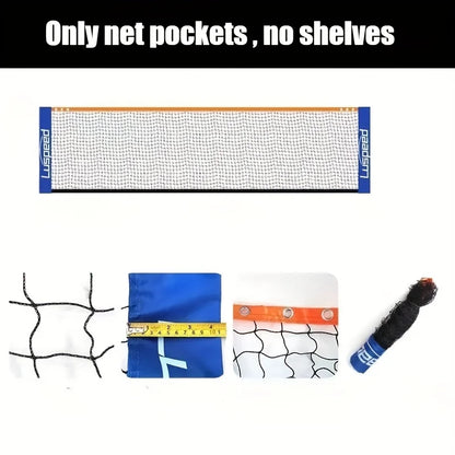 Portable 3m Pickleball Net for Tennis & Badminton Training Quick Setup Lightweight Foldable PE Material No Iron Frame