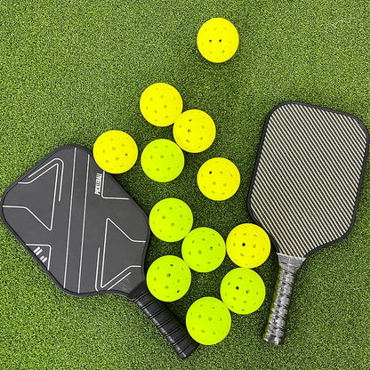 1/3pcs Pickleball Balls Outdoor 48Holes Training Pickleball Accessories 74mm Standard Pickle Balls For Training Competition