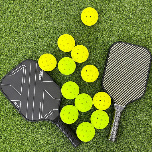 1/3pcs Pickleball Balls Outdoor 48Holes Training Pickleball Accessories 74mm Standard Pickle Balls For Training Competition