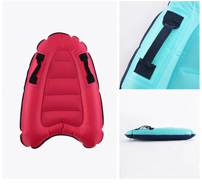Outdoor Inflatable Surfboard Portable Paddle Board for Adults and Children Learning Swim Safe and Lightweight kick board surfing