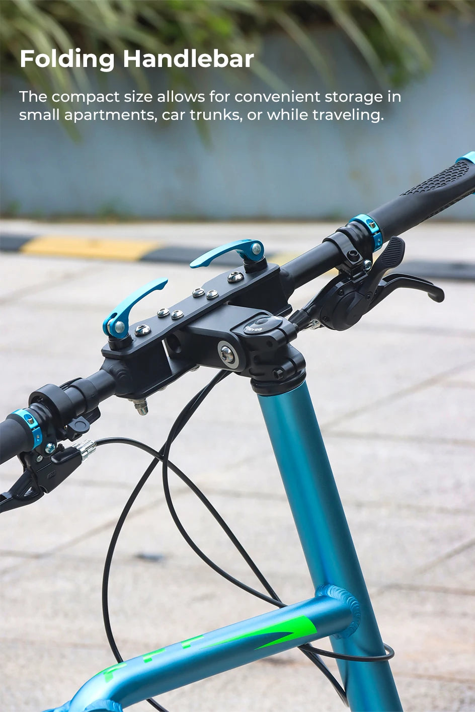 12Inch Folding Bicycle 7 Speed Disc Brake Ultralight Portable Adult Men's Bike to Work Foldable Bicycle with Shock Handlebar