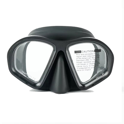 Aluma Pro Dive Mask with Anti-Fog Spray,Low Volume Tempered Glass Lens for Scuba, Snorkeling & Freediving, Adults  Gear
