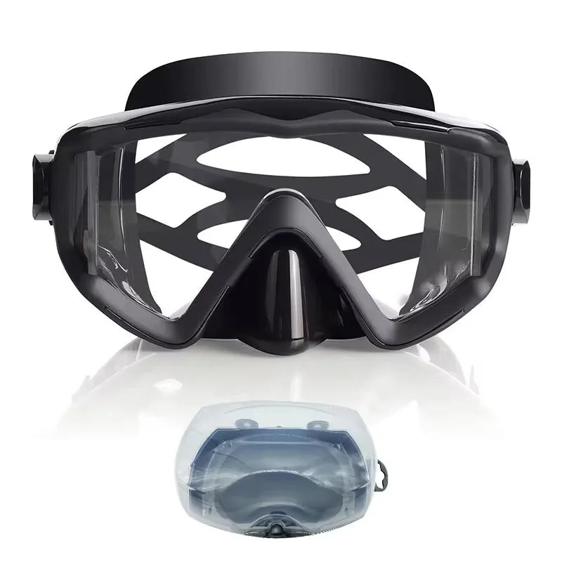 Professional Snorkeling Scuba Diving Mask Diving Goggles Silicone Panoramic Dive Mask For Adult Swimming Goggles Snorkeling