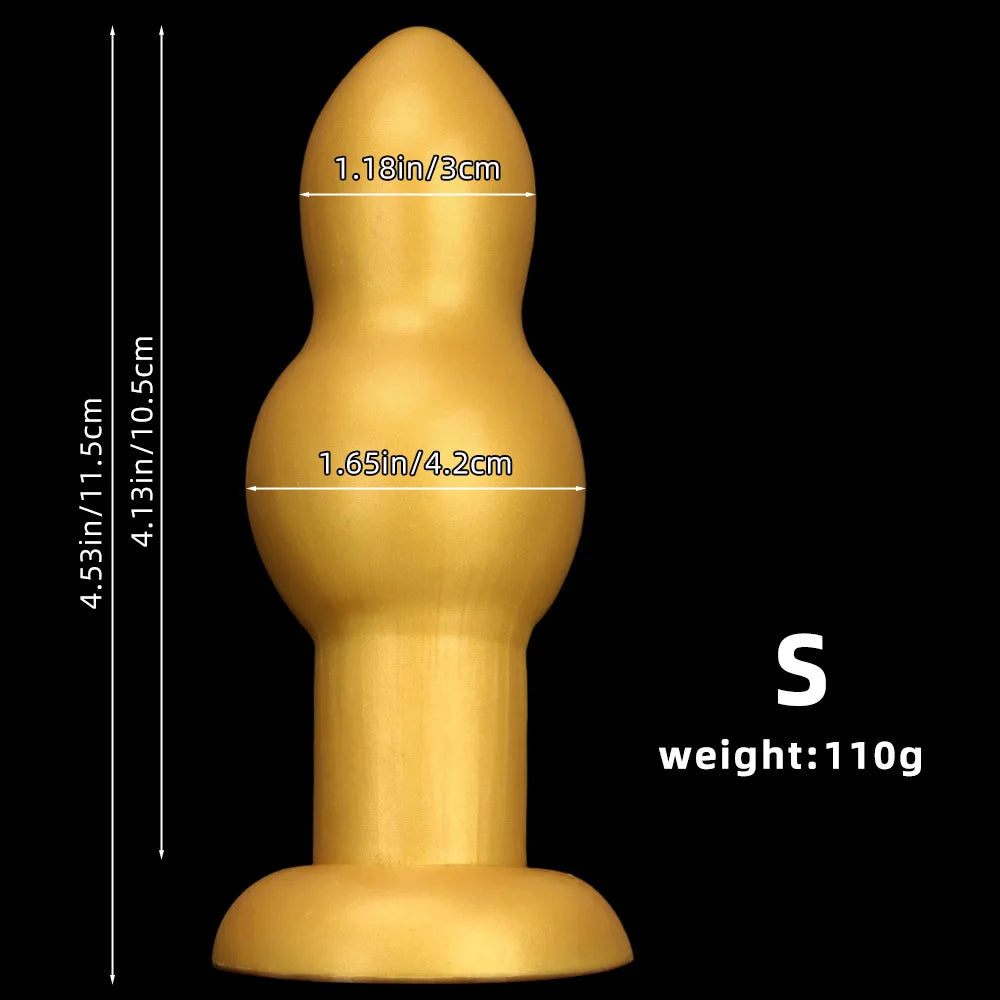 Large Anal Beads Anal Butt Plug Dido Anal Dilator Women Vagina Masturbator Adult Sex Toy for Men Prostate Massage Adult Products