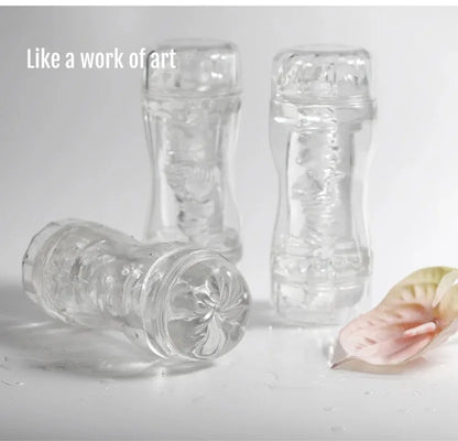 Sex Adult Toys Male Sex Products Masturbator Cup Soft Pussy Transparent Vagina Anal Adult Exercise Supplies Pocket Cup for Men