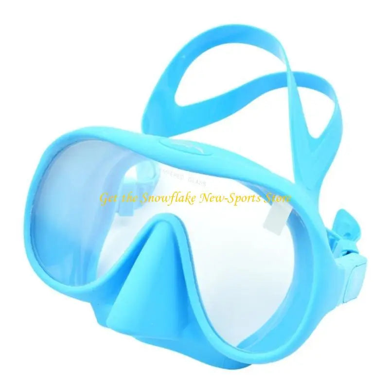 E56D Diving Mask Silicone Anti-Fog Snorkeling Goggles Underwater Mask