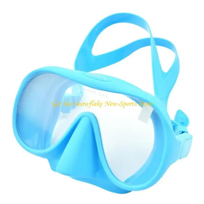 E56D Diving Mask Silicone Anti-Fog Snorkeling Goggles Underwater Mask