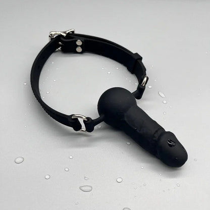 Soft silicone mouth plug with holes, full silicone mouth ball, couple flirting toy, fun mouth hook