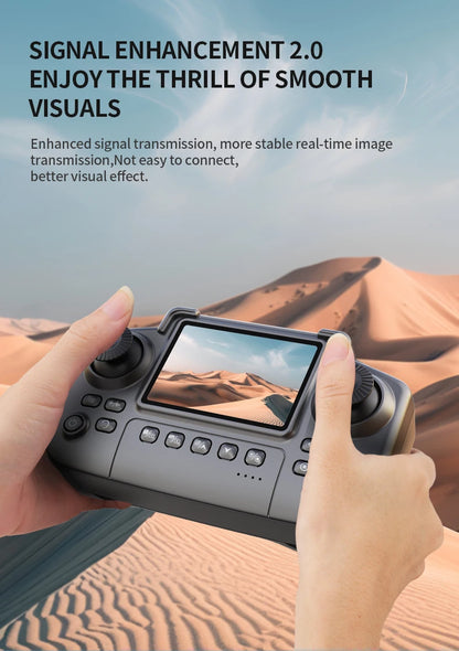 Drone 4k Professional Dron Remote Control Camera Model Airplane Multi-rotor Aircraft Quadcopter Drone UAV Wide-View