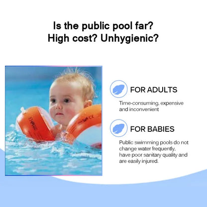1M Baby Inflatable Pools Swimming Pool Water Pools Kids Bath Bathtub Outdoor Indoor Water Game Party for Children Boys Girls Dog