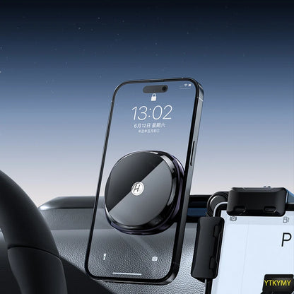 LIXIANG L6L7L8L9mega car mobile phone holder car navigation magnetic wireless ultra-fast charging special accessories