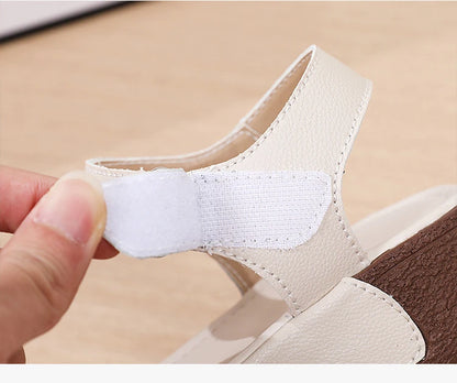 Women Shoes Wedge Heels Sandals 2025 Summer New  Sandals Female Platform Lether Elegant Wedges Sandals Sandalias Mujer