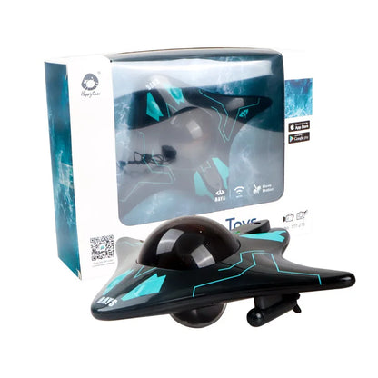 6CH RC Boat with Submersible Underwater Camera Remote Control Wifi FPV Remote Control Boats Radio Control Toy for Boys Kid Gifts