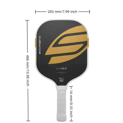 Selkirk-Style T700 Carbon Fiber 5th Gen Pickleball Paddle, Boomstick Core, Hot-Pressed