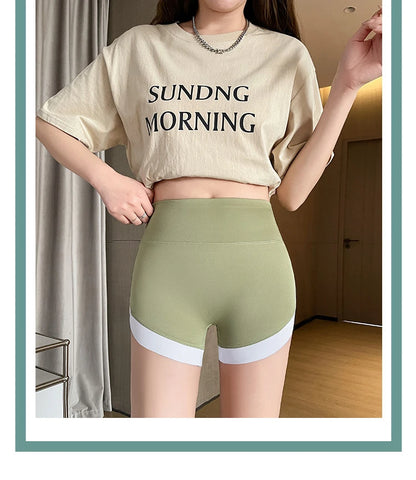 Summer Shark Pants Women Thin Style Leggings High Waist Hip Liftting Traceless Safety Pants Quick Drying and Breathable Shorts