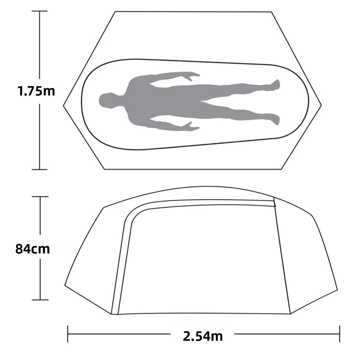 Outdoor Camping Single Tactical Tent Rainproof Boat Tent Folding Bed Sunshade Tourism Outdoor Camping Hiking Mountaineering