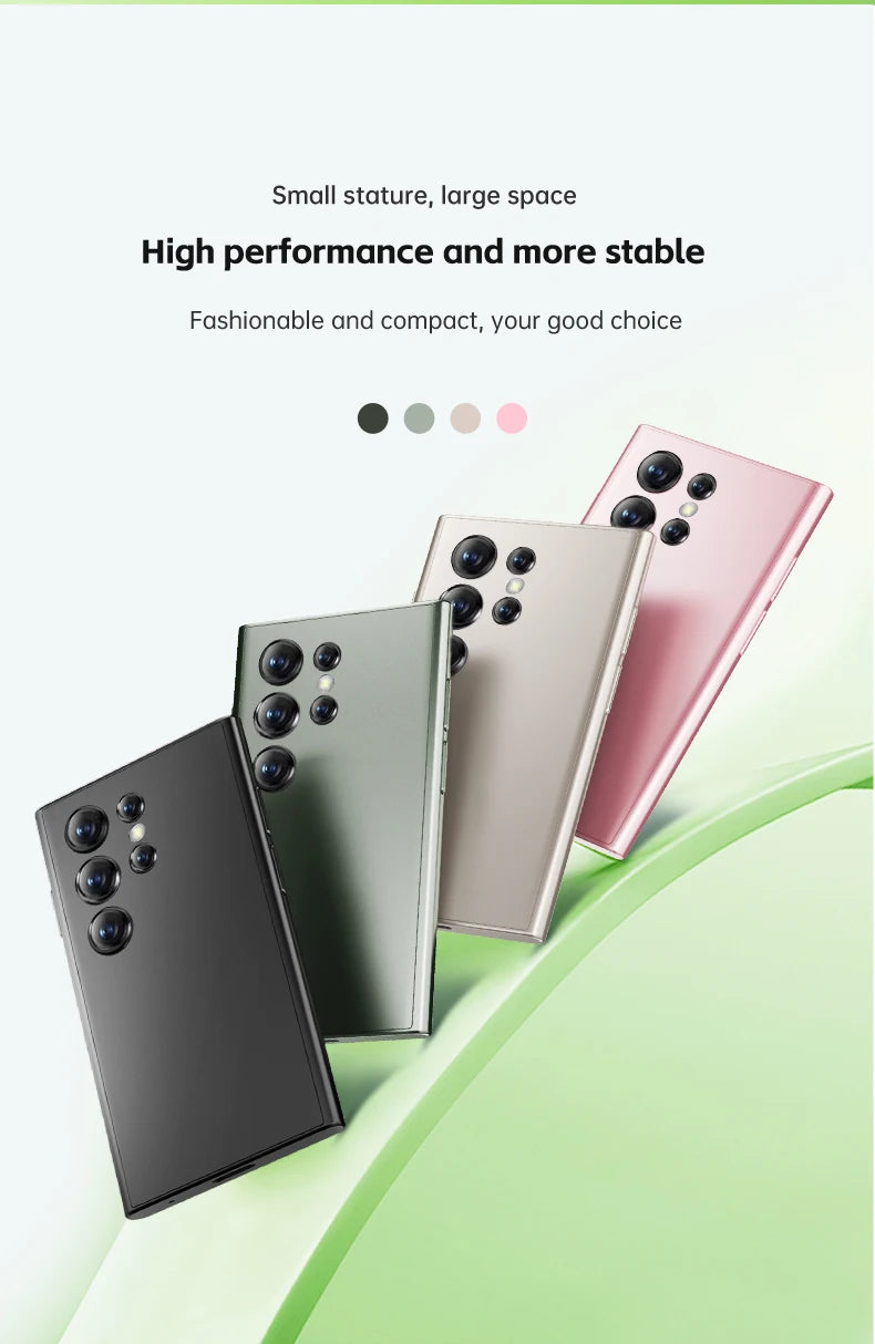 SERVO S26 Mini Smartphones Android 9.0 Dual SIM 3.0'' HD 900mAh WIFI Bluetooth 2GB+16GB Face Unlock 3G Small Mobile Phone Type-C