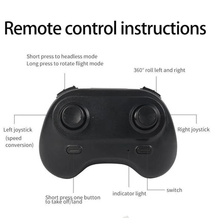 Drone Stunt Fighter Aircraft Model Four-axis Aircraft Remote Control Aircraft Foam Aircraft Roll Rotation Suspension