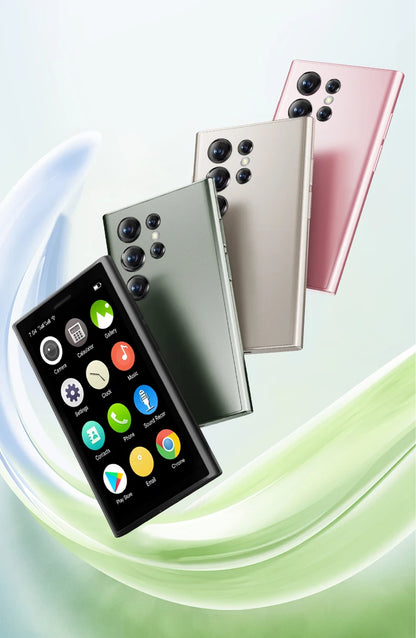 SERVO S26 Mini Smartphones Android 9.0 Dual SIM 3.0'' HD 900mAh WIFI Bluetooth 2GB+16GB Face Unlock 3G Small Mobile Phone Type-C