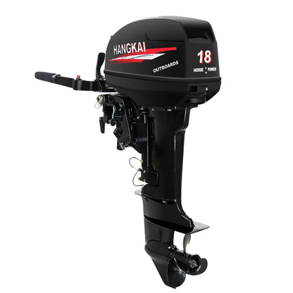 Short Shaft 2 Stroke 18HP Outboard Motor Stand Petrol Engine Inboard Fishing Boat For Sale