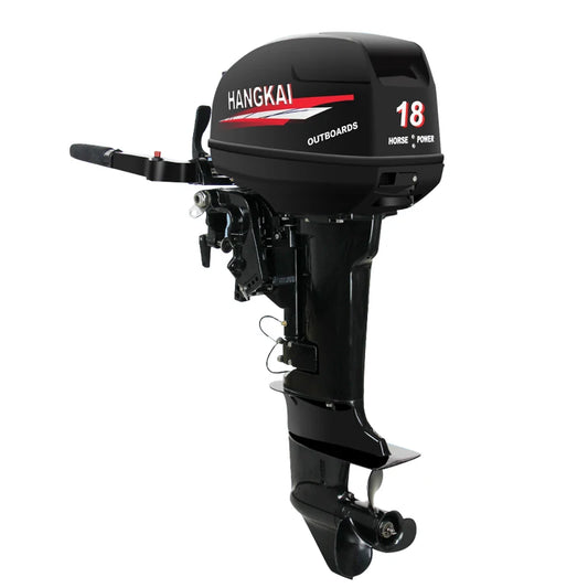 Short Shaft 2 Stroke 18HP Outboard Motor Stand Petrol Engine Inboard Fishing Boat For Sale