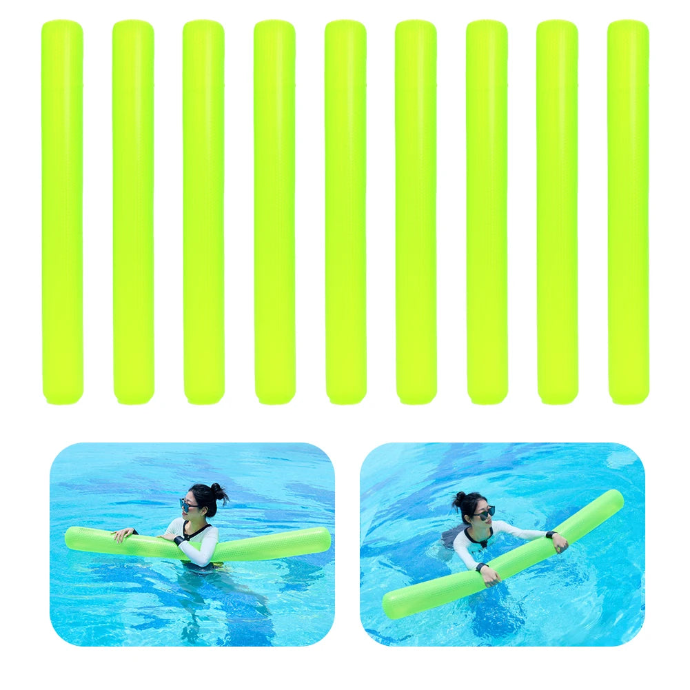 PVC Pool Inflatable Sticks Inflatable Pool Noodles Stick Giant Blow Up Pool Noodles for Adult Swimming Pools Beach Lake Party