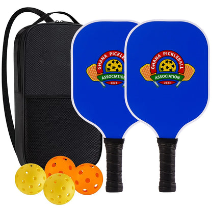 Pickleball Paddle Carbon Fiber USAPA Approved Pickleball Set Sports 6 pieces with packaging Outdoor Beach Tennis Racket