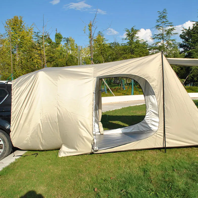 Camping Tent For 6 Person, Car Camping Accessories Including Nail, Outer Bag, Tent For SUV Hatchback Camping For Fishing, Hiking