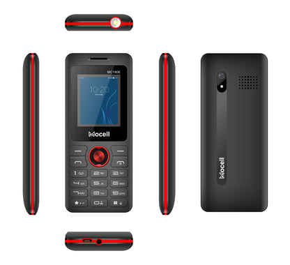 Mocell MC1806 Feature Phone 1.77" Display Digital Camera Dual Sim Loud Speaeker MP3 MP4 FM Radio Sound Recorder Senior Phone