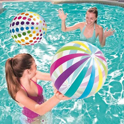 Beach Balls, Water Sports Inflatable PVC Water Balls, Colorful Balls, Swimming Pool, Beach Party