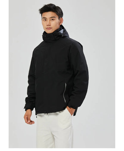 Jackets for Men's Winter Wear Windproof Keep Warm Waterproof Climbing Hiking  Mountaineering Clothing Coat Soft Shell Jackets