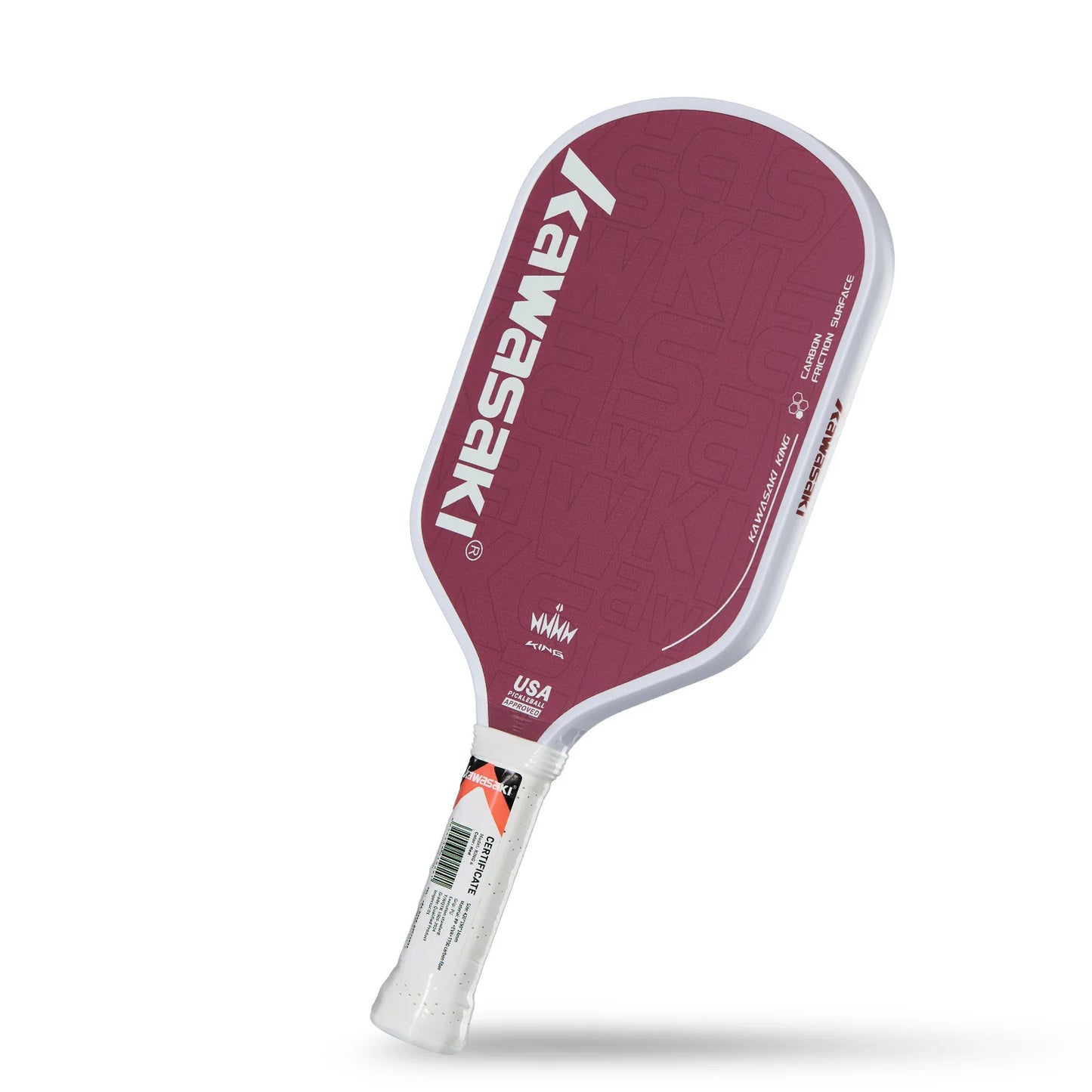 Kawasaki KING 6 USAPA Approved Wide Body Large Sweet Spot pickleball paddle With Cover