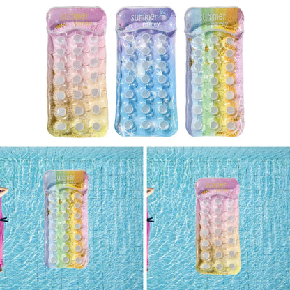 Inflatable Pool Float Raft Water Park Summer Floating Row Party Portable Adults Lounge Bed Water Hammock Mattresses Bed