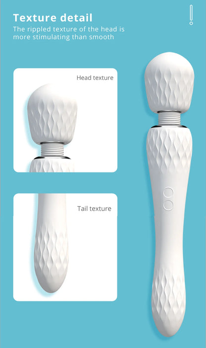 Sexy Toys Female Double-headed Vibrator AV Stick Female Masturbator  Big Vibrator Toys for Adults 18 Sex Shop Sexulaes Toys