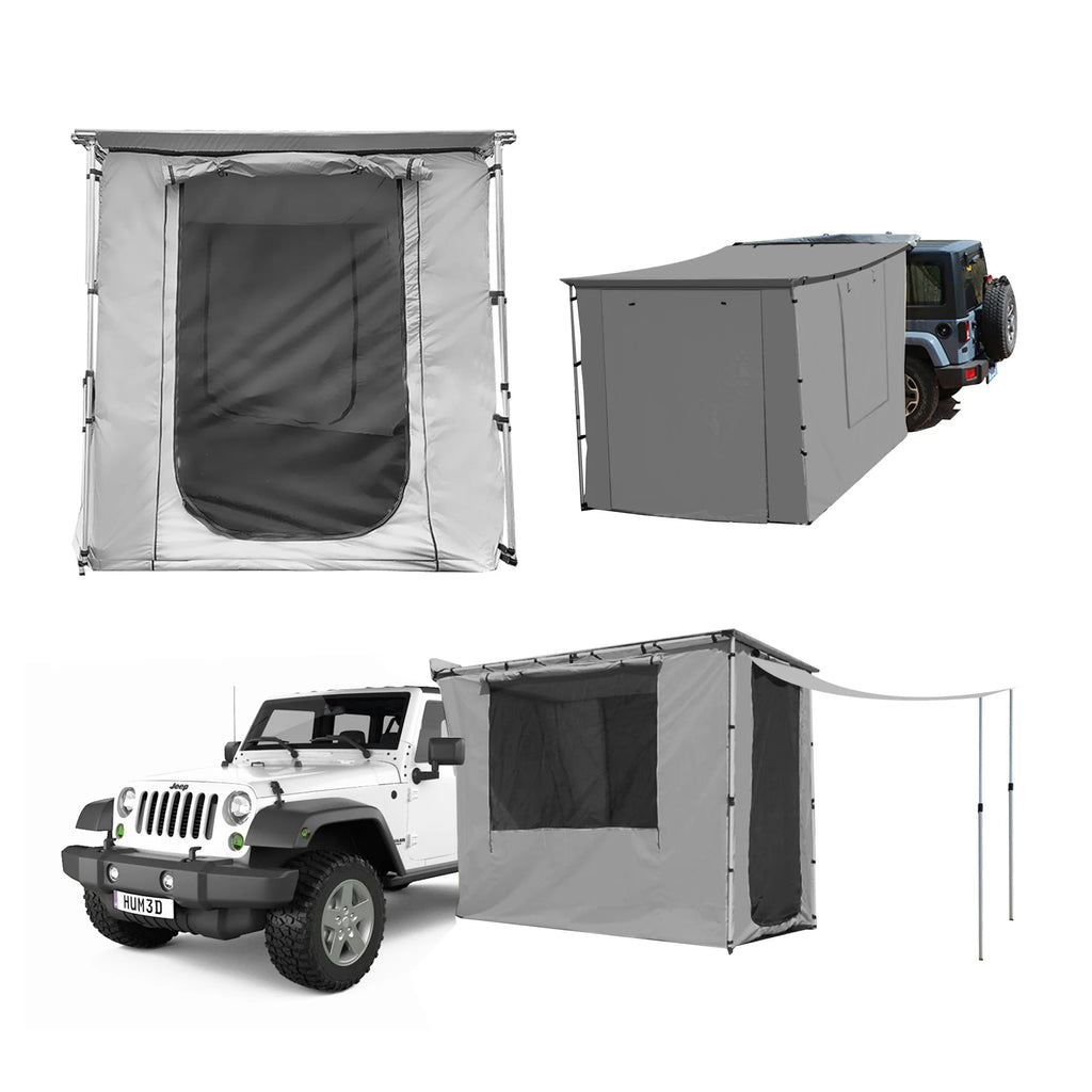 Camping Car Tent Side Awning Annex Room Outdoor Camping Mosquito Net Room Without Awning / Base Cloth