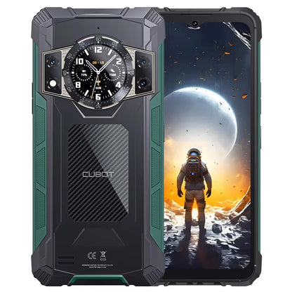 Cubot Kingkong Ace 2, Ultra-Thin and Robust Smartphone with Android 14, 16 Gb Ram (6 Gb + 10 Gb Expandable), 128 Gb Rom, 6.56 Inch and 90 Hz Screen, Nfc, 5100 Mah Battery, 4g Cell Phone