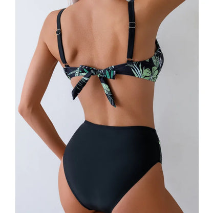 2025 Cover Belly Sexy Bikinis Women's Swimwear Female Swimsuit For Swimming Wear Bathing Suits Bikini Set Beachwear Pool Bather