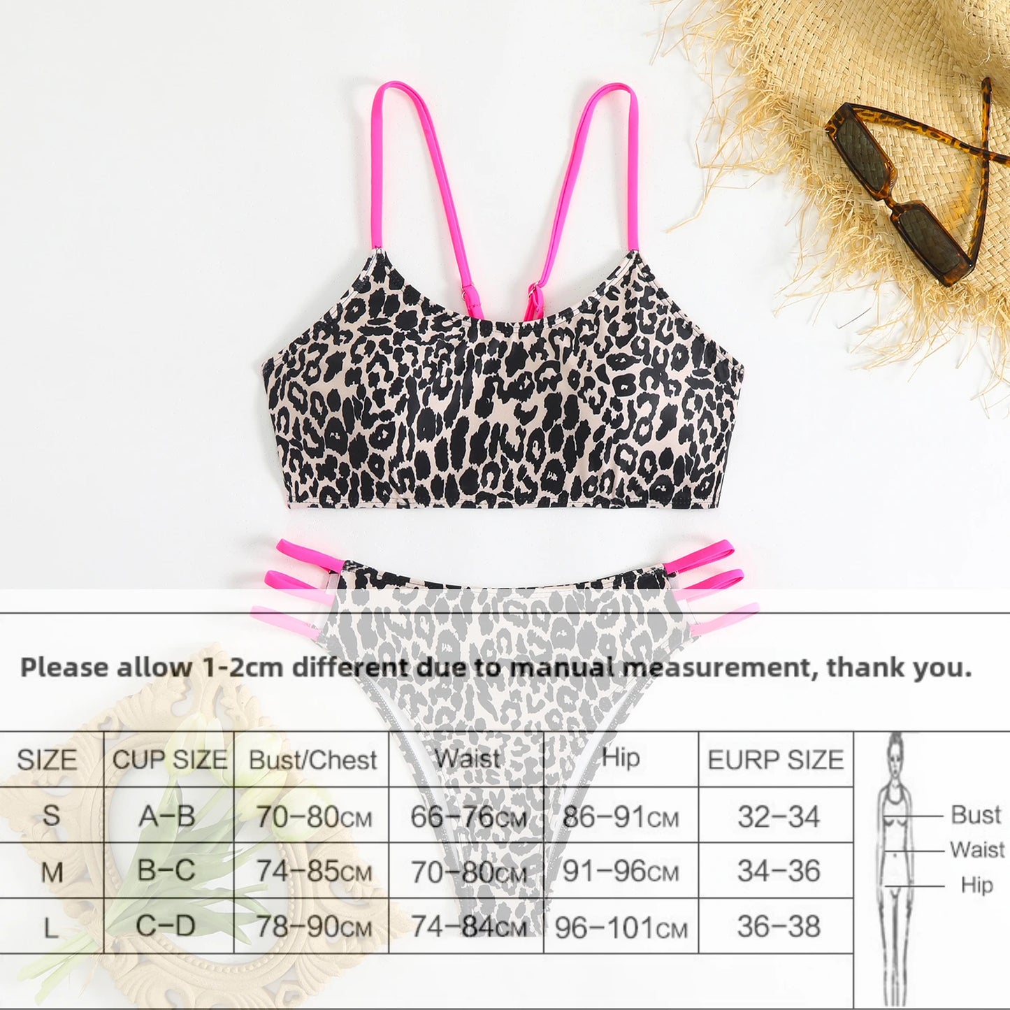 Sexy Leopard Micro Bikini 2025 Women Swimsuit Female Swimwear High Waist Bikinis Sets Brazilian Bandeau Beach Wear Bathing Suit