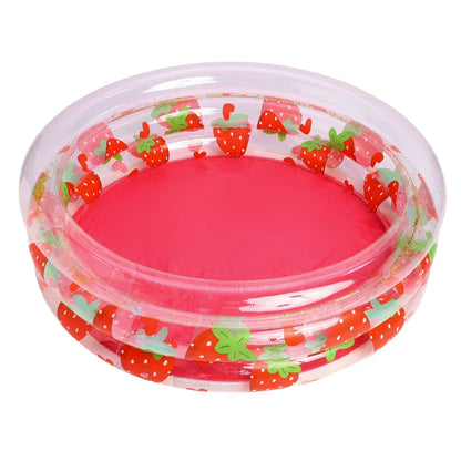 1pcs Inflatable Bathtub Swimming Pool Inflatable Pool Retro Blow Up Swimming Pool Family Cute Thickened Water Pool ﻿ ﻿