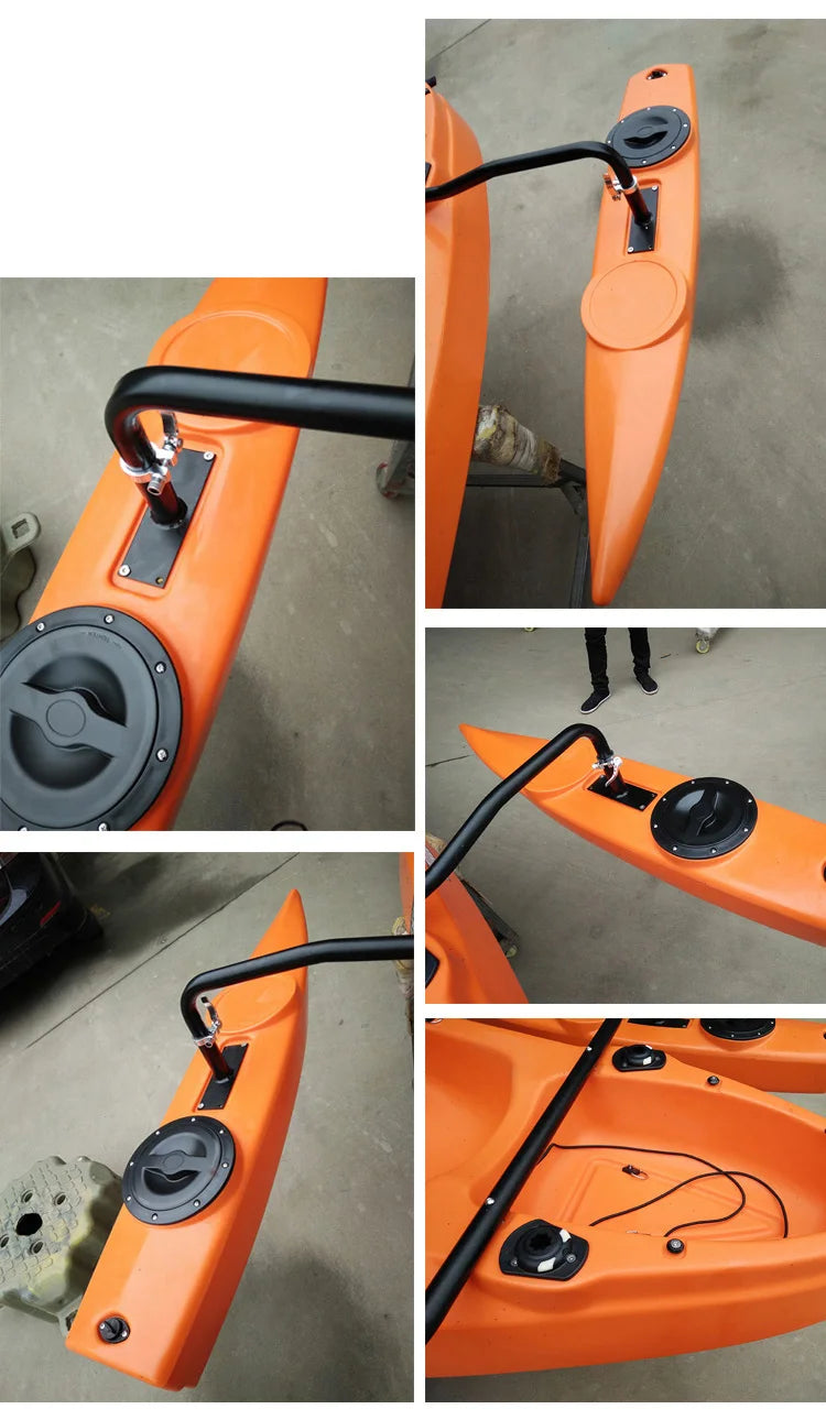 Neokudo Canoe Kayak Stabilizer Kayak Float with Sidekick Arms Rod Fishing Kayak Balance Accessories