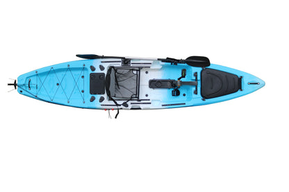 13.5ft Sit on Top FISHING KAYAK WITH PEDALS