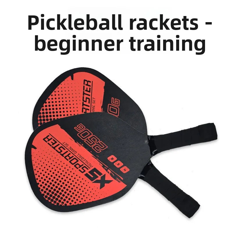 Ultimate Beginner Pickleball & Beach Tennis Paddles Set with 4 Balls – Outdoor Sports Fitness Combo for All Skill Levels