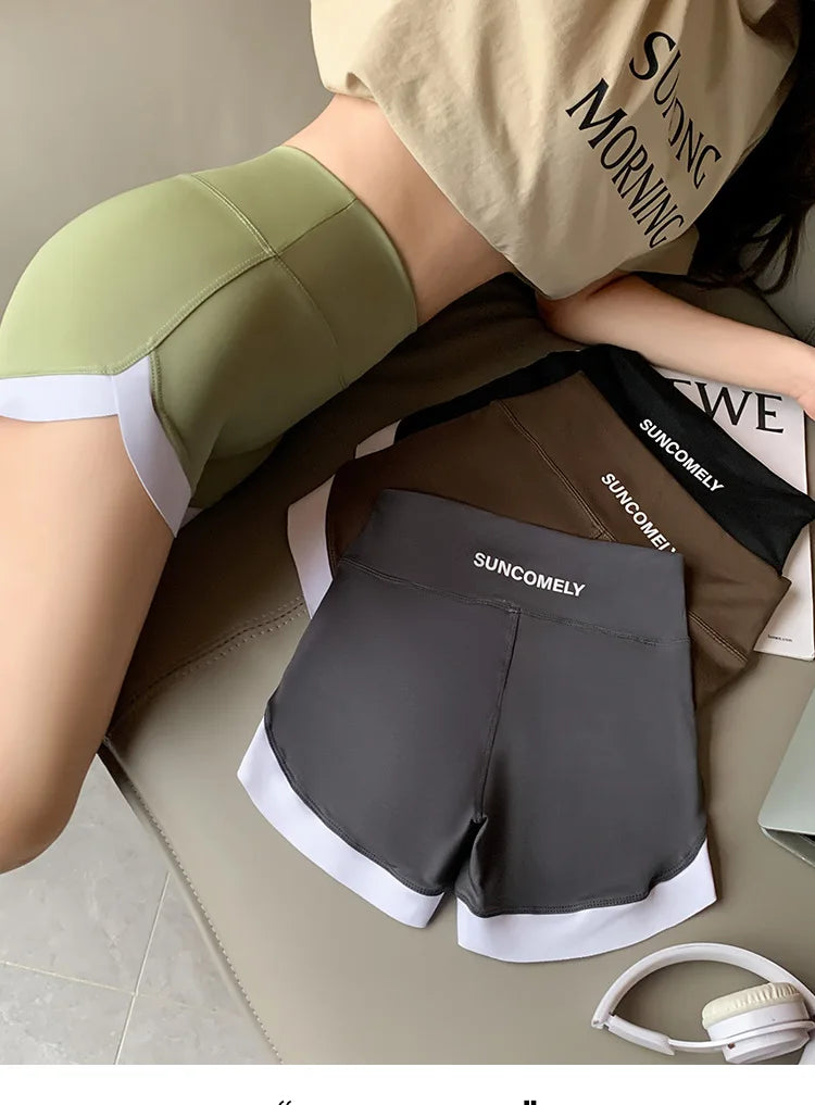 Summer Shark Pants Women Thin Style Leggings High Waist Hip Liftting Traceless Safety Pants Quick Drying and Breathable Shorts