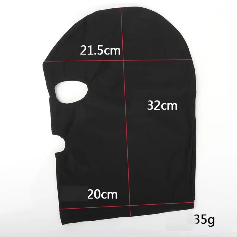 Adult Sex toys Soft Head Mask BDSM for Couples SM Bondage Sexy Headgear Erotic Toys Black Slave Restraint Hood