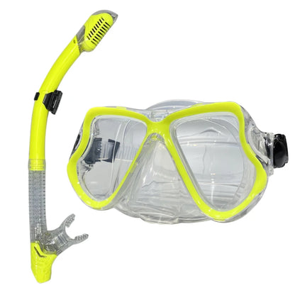 Diving Masks for Adults Snorkeling Breath Tube Set Glasses for Women Men Anti-slip Buckle Masks