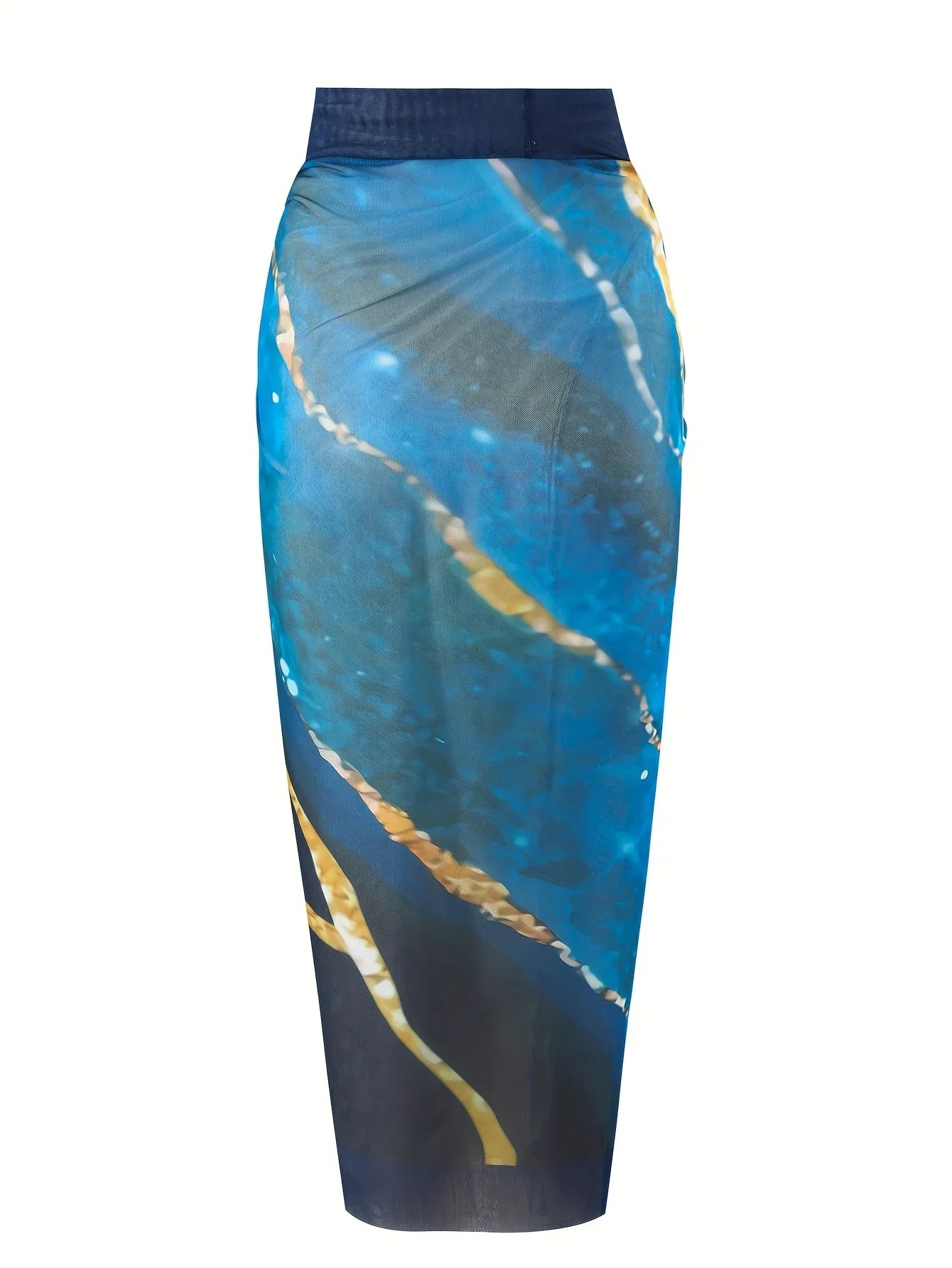 2 Piece Swimsuits, V Neck High Stretch One-piece Bathing-suit & Cover Up Sarong Skirt, Women's Swimwear & Clothing